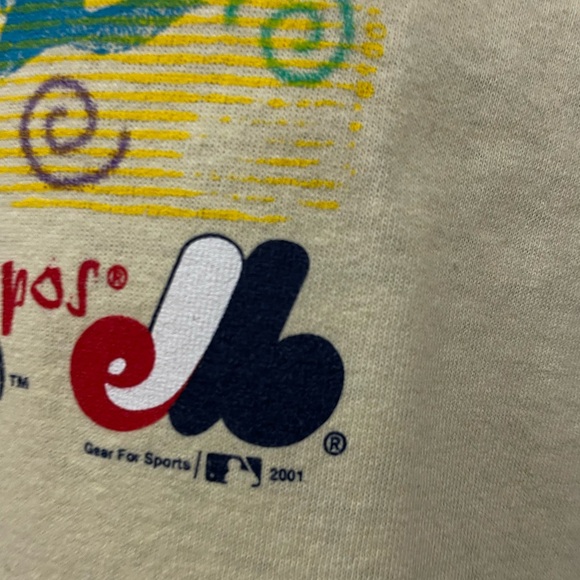 Vintage 2001 Montreal Expos Spring Training T-Shirt - Picture 3 of 4
